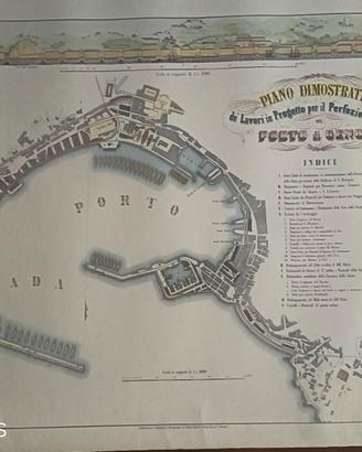 planimetria porto di Genova