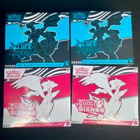 Etb luce nera - fuoco bianco - sealed pokemon