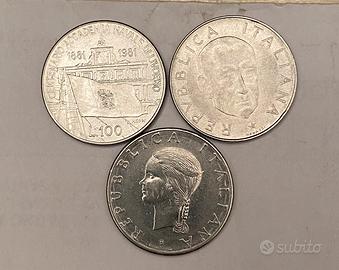 Monete lire 100
