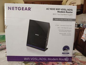 modem router  netgear D 6400