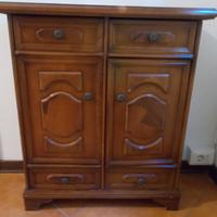 Mobiletto in legno porta telefono