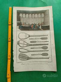 LA RACCHETTA NEL '700