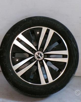 Cerchio in lega e Gomma Mercedes Classe A W177 17p