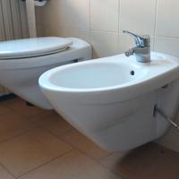 WC + bidè sospesi