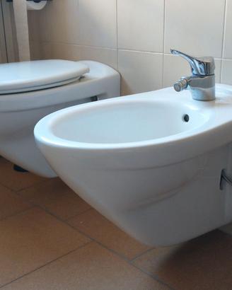 WC + bidè sospesi