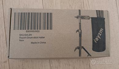 Supporto per bacchette da batteria