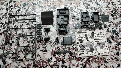 Tamiya - Italaeri - Modellini jeep Willys 