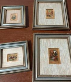 quadretti Foglia oro 