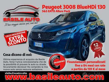 Peugeot 3008 BlueHDi 130 S&S EAT8 Allure Pack