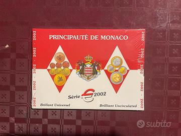 Monaco serie divisionale 2002 FDC
