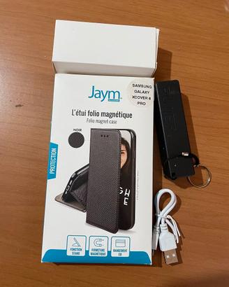 samsung galaxy xcover 6 pro, nera + power bank