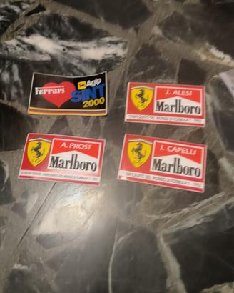 Adesivi FERRARI vintage '90 Formula 1