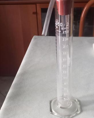 Provetta con scala graduata da 250 ml