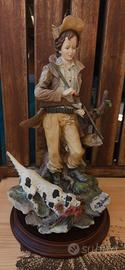1989 A.BELCARI, statuina di cacciatore 