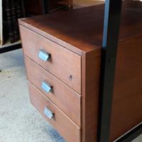 Scrivania in teak anni '60