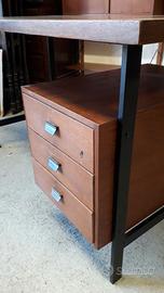 Scrivania in teak anni '60