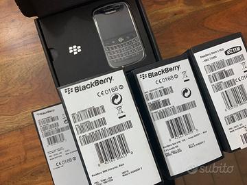 KIT 4 SCATOLE BLACKBERRY