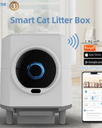 Lettiera autopulente per gatti 80 litre