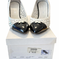 Décolleté Black Star “Palma 21021” n.39 bianche/ne