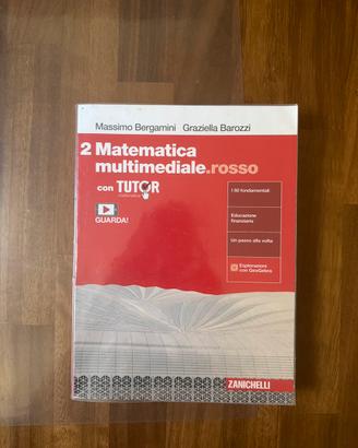 Libro “Matematica multimediale rosso”
