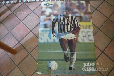 POSTER JULIO CESAR - JUVENTUS -Vintage