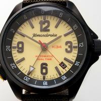 Vostok Amfibia GMT 476773 natillas full lume 2426