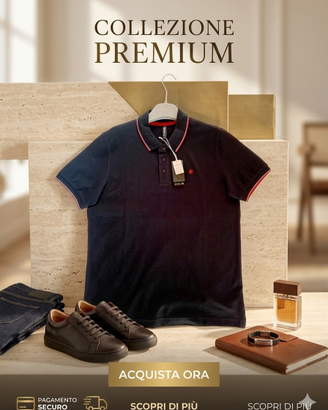 Polo Uomo P CLUB – Nuova con Cartellino (Taglia M)