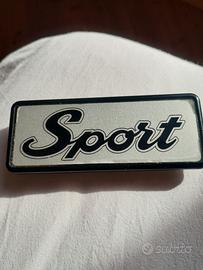 Emblema Fregio FIAT 127 Sport 