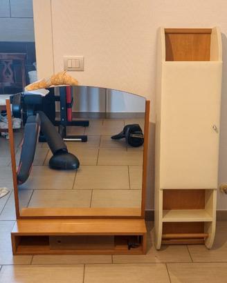 Mobiletto bagno 100% mdf (no truciolare)