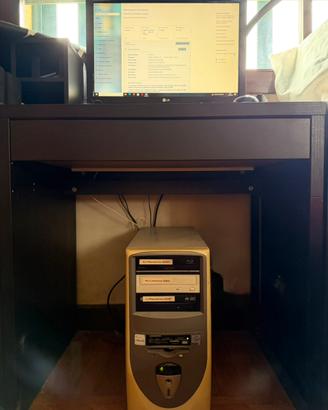PC Fisso Intel i7 + Monitor LG DVI + Cavi