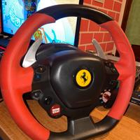 volante thrustmaster ferrari xbox one e windows