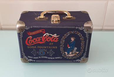 Bauletto Baule Scatola Coca Cola Vintage