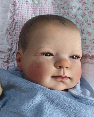Reborn bambola realistica vinile bebè doll Berengu