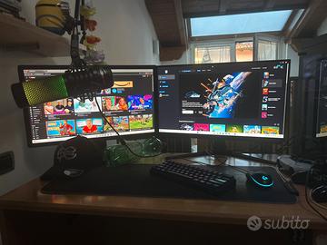 postazione gaming pc