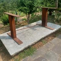 tavolo giardino in pietra 