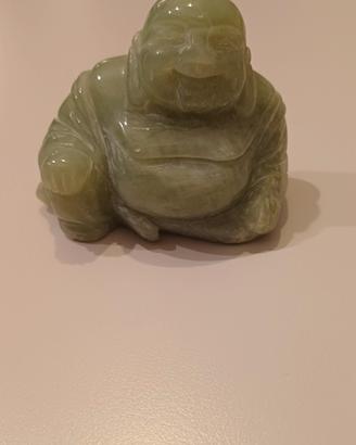 Buddha in giada Cina Dinastia Nguyền (1802-1945)