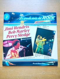 Hendrix, Bob Marley, Percy Sledge LP 1a ediz. 1981