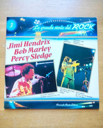 Hendrix, Bob Marley, Percy Sledge LP 1a ediz. 1981