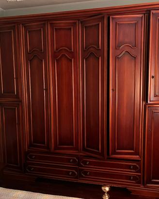 Camera da letto completa LEGNO MASSELLO anni 80