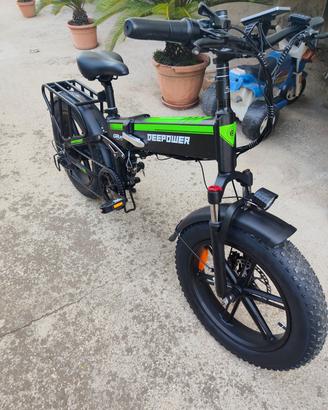 Bici elettrica Deep Power nuova 