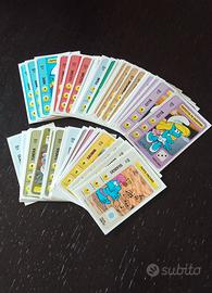 Collezione carte I Puffi 