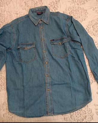Camicia Jeans Asus taglia L cm 50 spalle. 