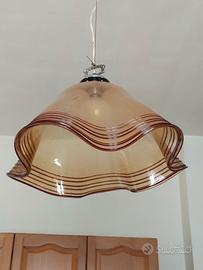 lampadario vetro 