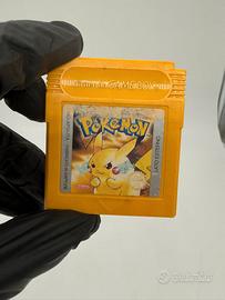 Pokemon Giallo Nintendo Gameboy originale 1796