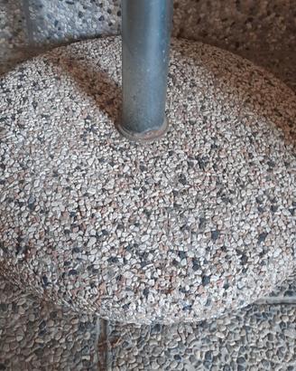 base in granito per ombrellone 