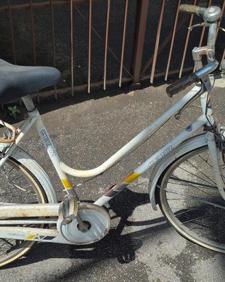 Bicicletta da donna Ceriz ruota 26 bianca