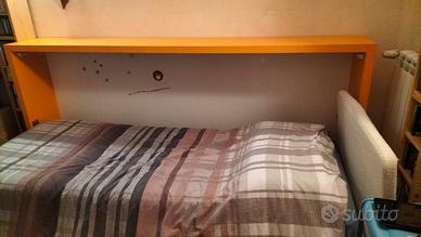 letto singolo salva spazio Clei