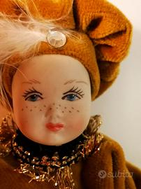 bambola da collezione porcellana Capodimonte