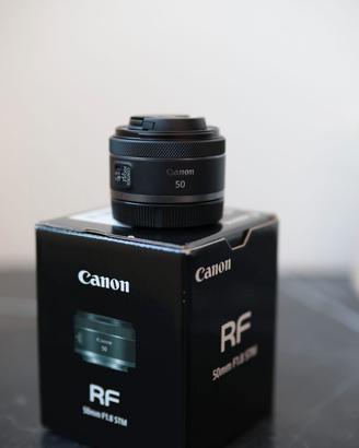 Obiettivo Canon RF 50mm F1.8 STM