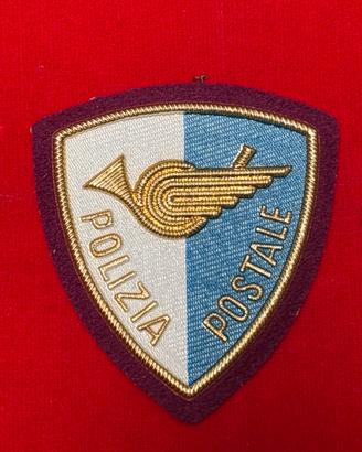 Scudetto toppa Polizia Postale
